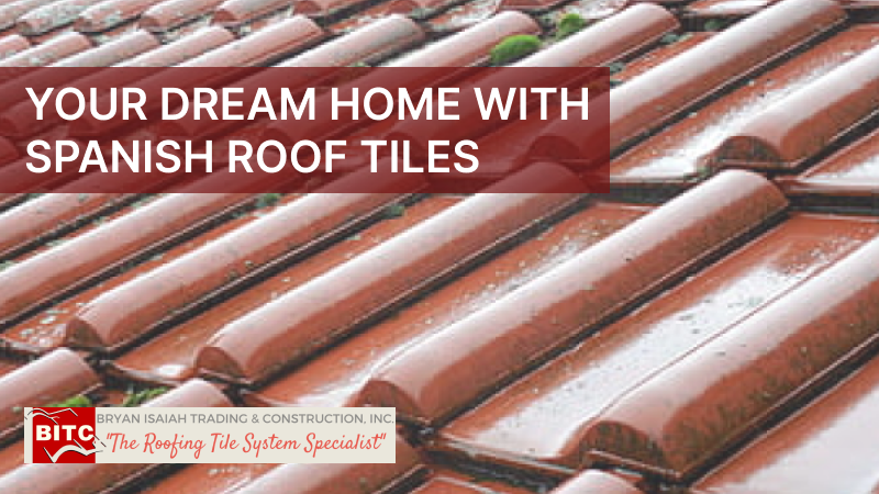 Spanish roof tiles